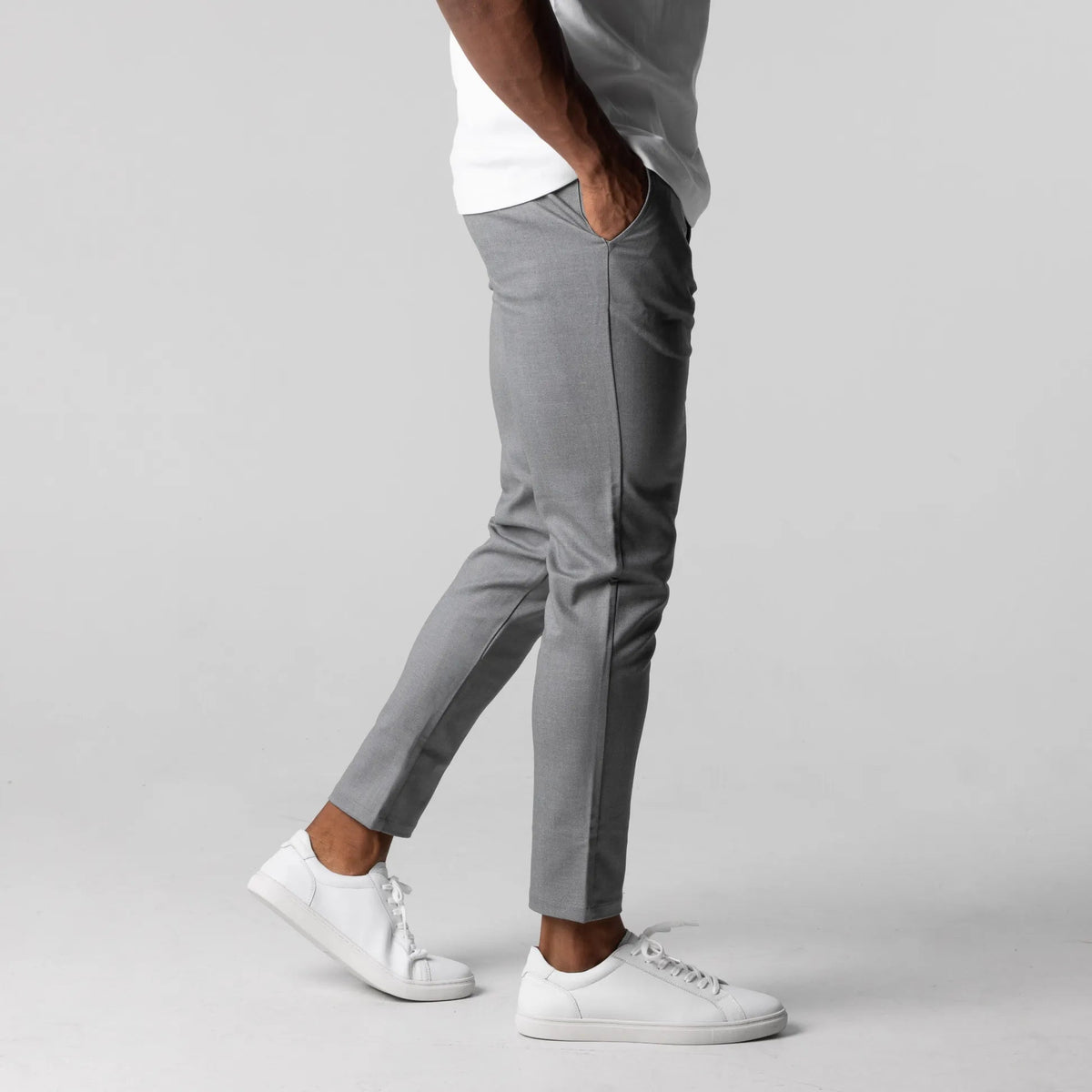 ACTIVE CHINOS - GRAY