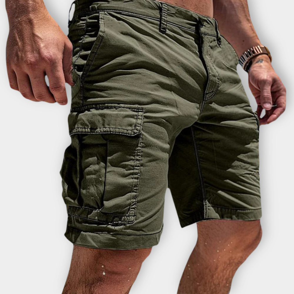 Men’s Utility Cargo Shorts – Lightweight Multi-Pocket Outdoor Shorts
