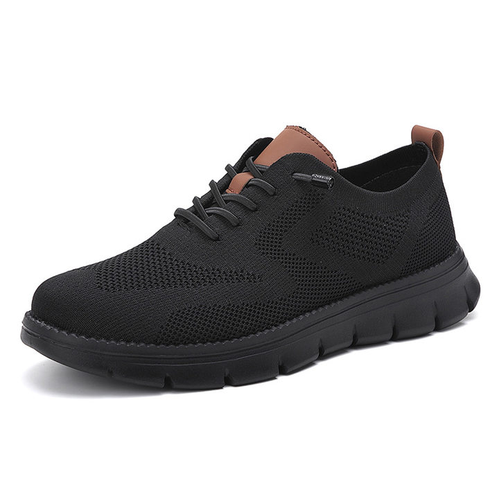 Men's Easy Wear Slip-On Loafers – Super Soft Breathable Fabric Shoes, Lightweight Casual Walking Sneakers, Stylish Dress Shoes, Mesh Urban Footwear for Work & Everyday Use.