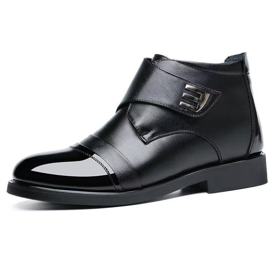 Men‘s Plush Warm Soft  Leather Boots