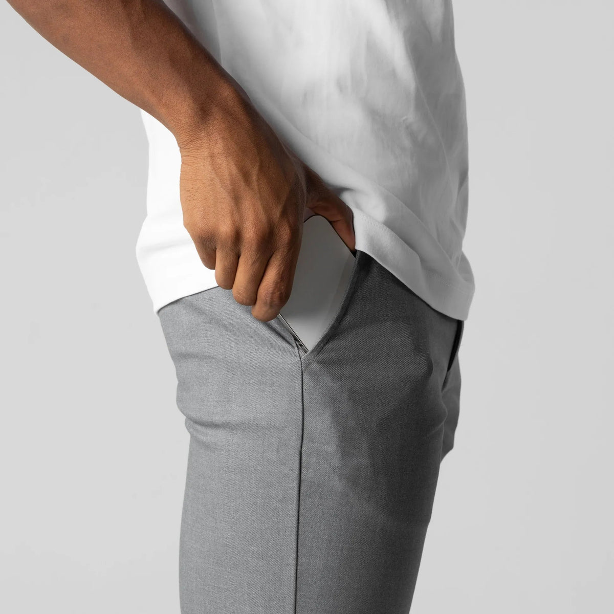 ACTIVE CHINOS - GRAY