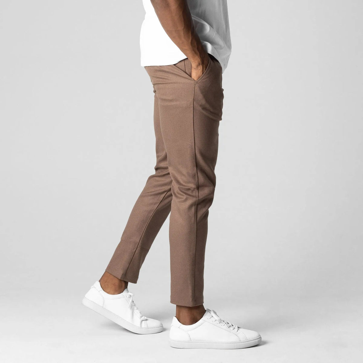 ACTIVE CHINOS - BROWN
