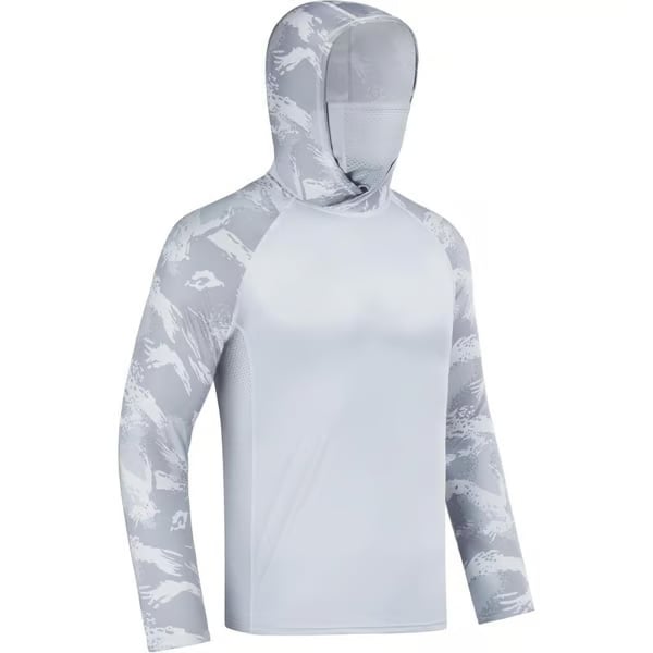 Sun Hoodie with Built-In Face Cover