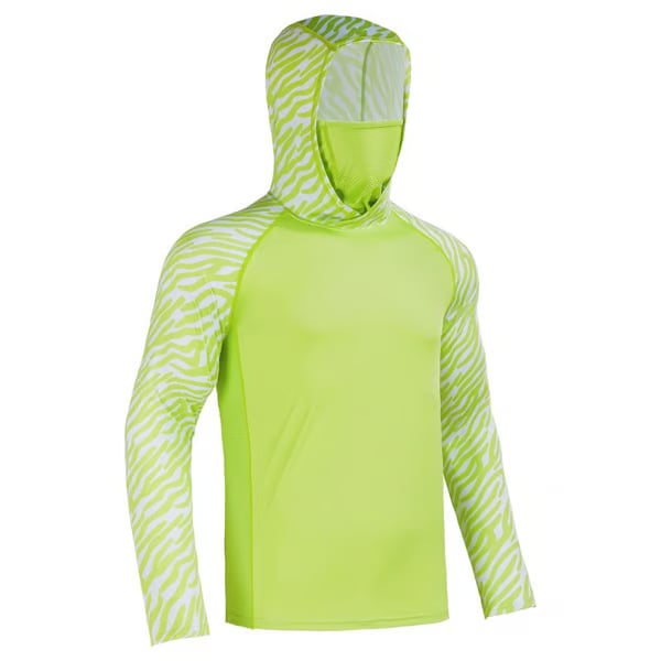 Sun Hoodie with Built-In Face Cover