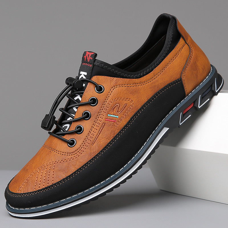 Men's Cowhide Leather Casual Comfort Loafers