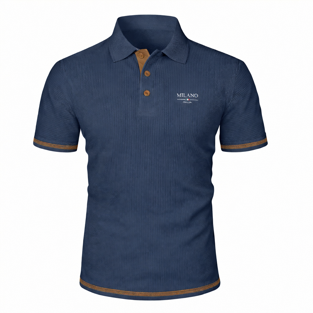 Men’s Smart Casual Polo Shirt for Work & Weekend