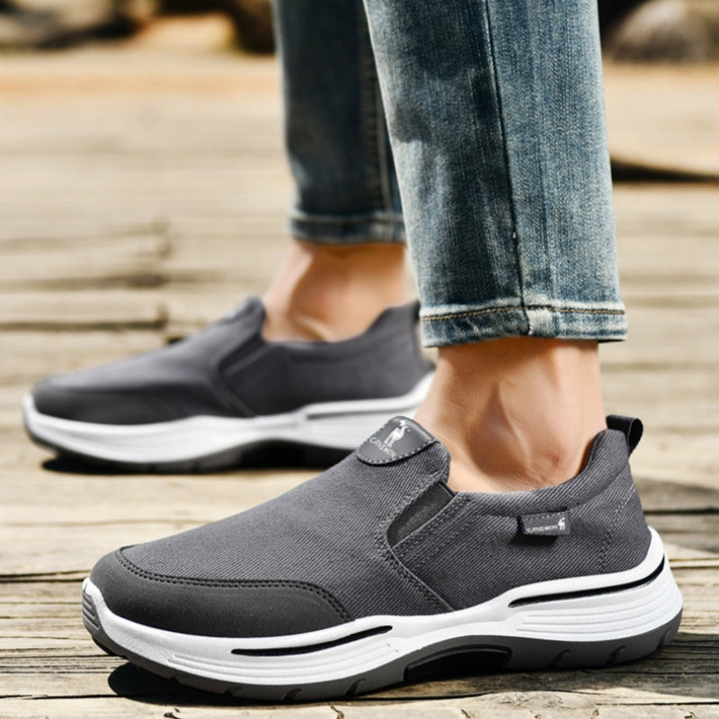 Men’s Breathable Mesh Slip-On Walking Shoes